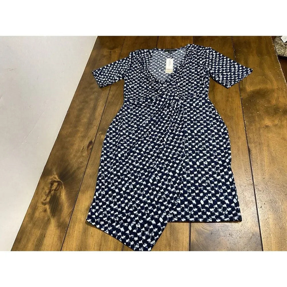 Banana Republic Dresses & Skirts - Banana Republic Women's Dress Size PXS Blue Asymmetrical Wrap Dress